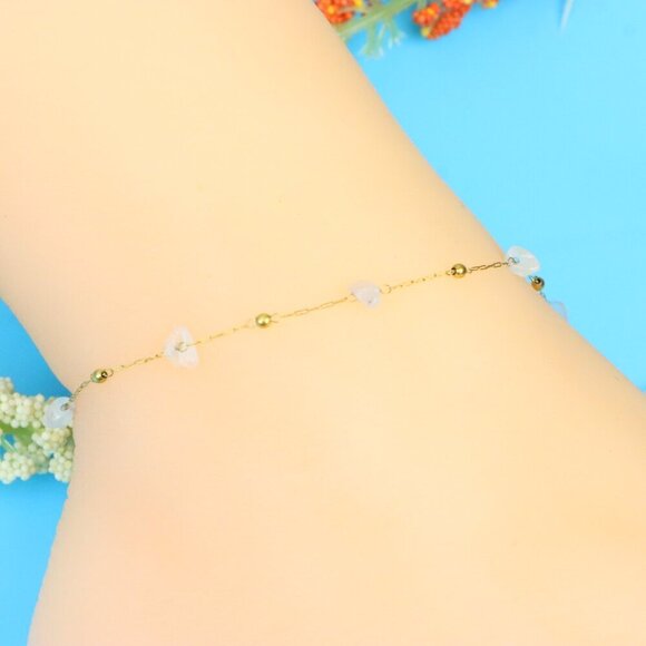 Elegant Handmade Anklet – Perfect for Women & Girls | Ideal Gift Option, DYC1730 - Picture 2 of 7